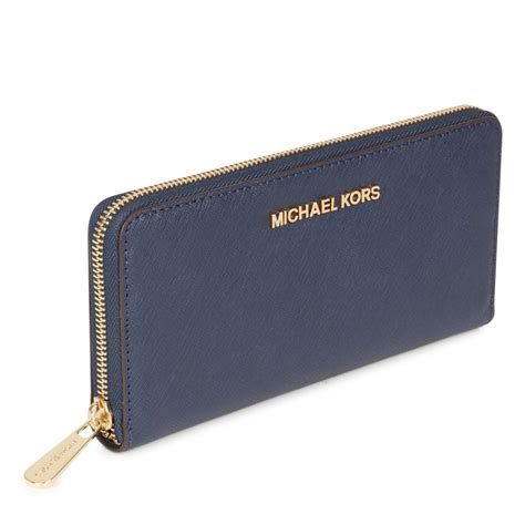 michael kors blue for men|Michael Kors navy blue wallet.